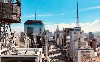 Avenida paulista, Sao Paulo, Brazil. Joao Tzanno@Unsplash