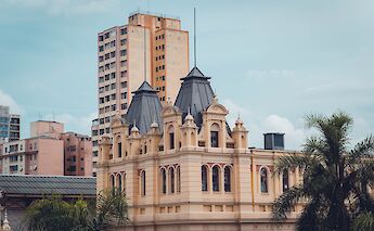 Beautiful exterior of the Luz Train Station, Sao Paulo, Brazil. Douglas Barreto@Unsplash