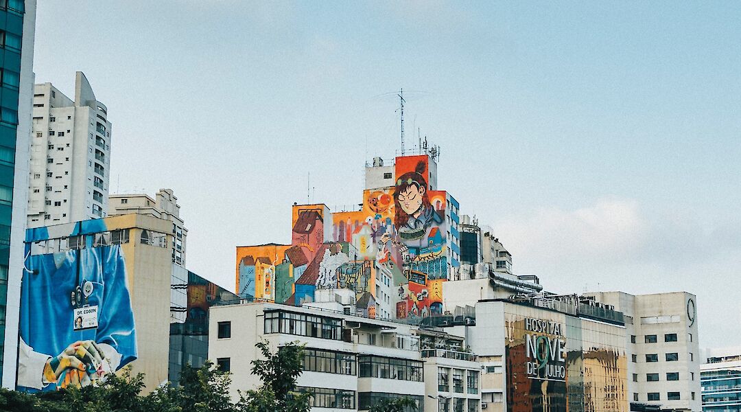 Street art in Bela vista, Sao Paulo, Brazil. Uthandy Yung@Unsplash