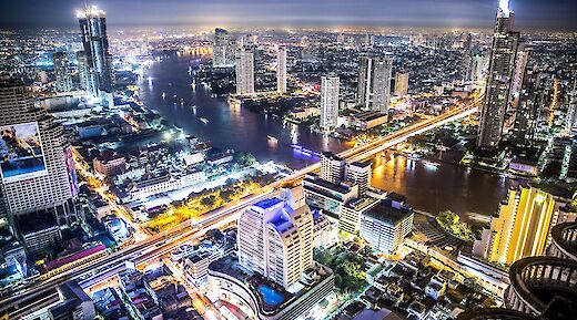 Bangkok at night, Thailand. Braden Jarvis@Unsplash