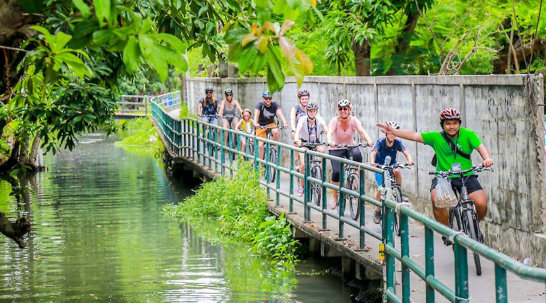 Bangkok Canal Boat & Bike Tour with Lunch. CC: TO