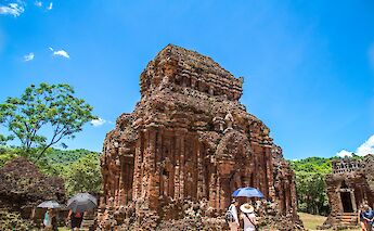My Son ruins, Hoi An, Vietnam. Grasshopper Day Tours