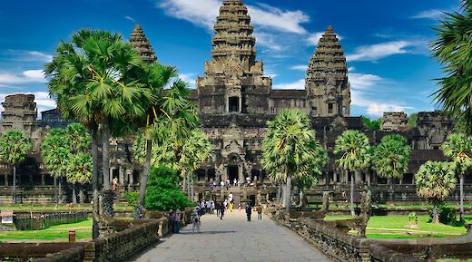 Historic temples in Angkor Wat, Siem Reap, Cambodia. Paul Szewczyk@Unsplash