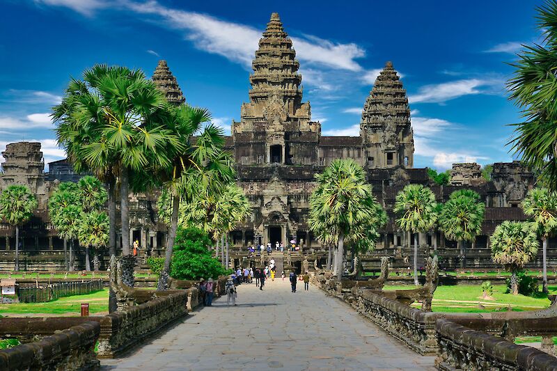 Historic temples in Angkor Wat, Siem Reap, Cambodia. Paul Szewczyk@Unsplash