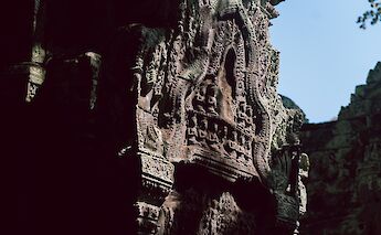 Carvings in Angkor Temple, Siem Reap, Cambodia. Kim Sokha@Unsplash