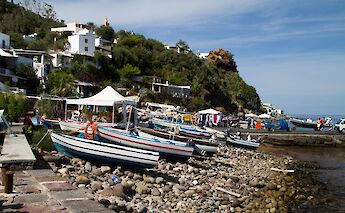 Fishing boats in Panarea, Italy. Ale Granholm@Flickr