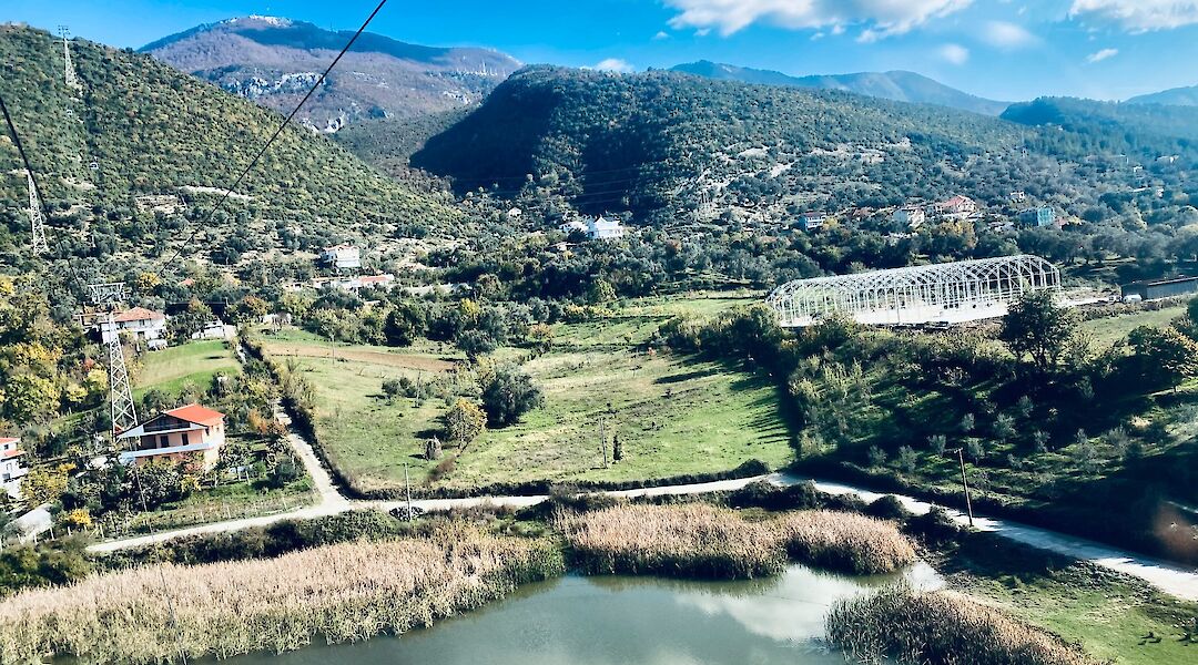 View from the cable car, Mount Dajti, Tirana, Albania. Edrin Spahiu@Unsplash