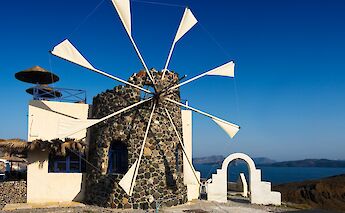 Cyclades windmill, Greece. Wolfgang Staudt@Flickr