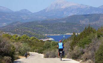 Cycling by the sea. -toIH