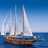 Sailing through the sea. -toIH
