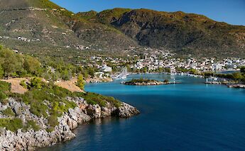 The fishing port of Vathy on the Methana Peninsula. -toIH