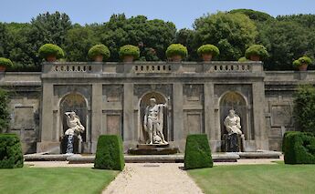 Gardens of the Papal Palace of Castel Gandolfo, Rome, Italy. Flickr: Carole Raddato