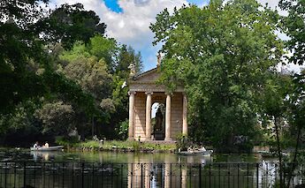 Tempio di Esculapio, Villa Borghese, Rome, Italy. Flickr: Hervé Simon