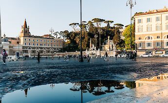 View of Piazza del Popolo from the square, Rome, Italy. Gabriella Clare Marino@Unsplash