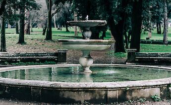 Roman Fountain, Villa Borghese, Rome, Italy. Gabriella Clare Marino@Unsplash