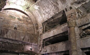 Crypt of the Popes, Catacomb of Callixtus, Rome, Italy. Larry Koester@Flickr