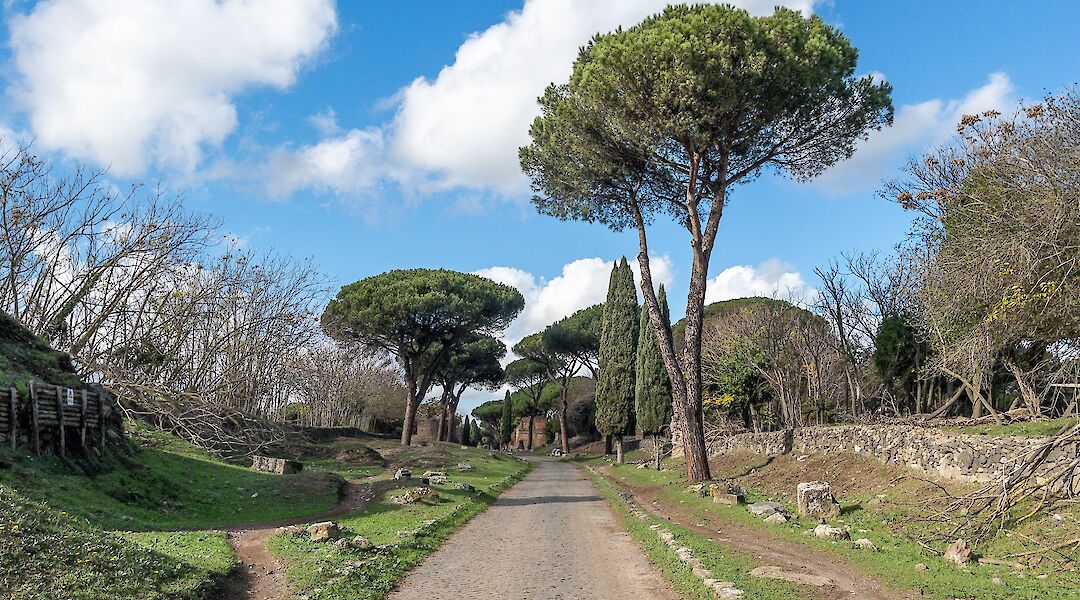 Appian Way, Italy. Kent Wang@Flickr