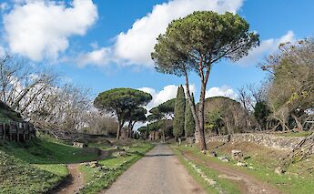 Appian Way, Italy. Kent Wang@Flickr