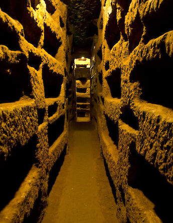 Catacombs of Callixtus, Rome, Italy. Steve Collis@Flickr