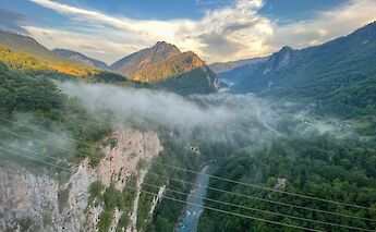 Aerial view of Tara Canyon, Zabljak, Montenegro. Ilse@Unsplash