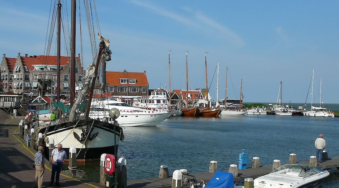 Harbor in Volendam, Holland. bertknot@Flickr