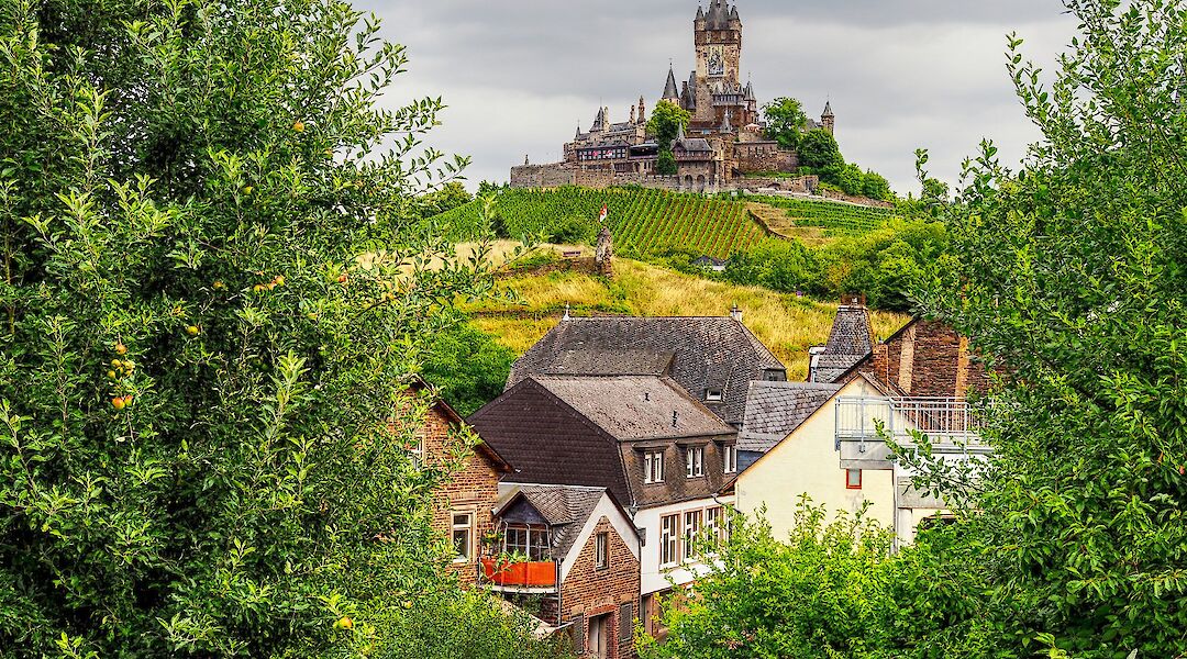 View of Reichsburg in Cochem, Germany. Flickr:Jodage