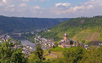 Castle in Cochem, Germany. ©Hollandfotograaf