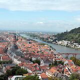 Heidelberg from above, Germany. Chaim Donnewald@Flickr