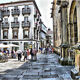 Outdoor dining in Santiago de Compostela, Spain. JoseLuisCernadasIglesias@Flickr