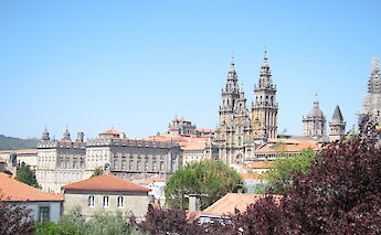 Santiago de Compostela from afar, Spain. Joaquim Rocha@Flickr