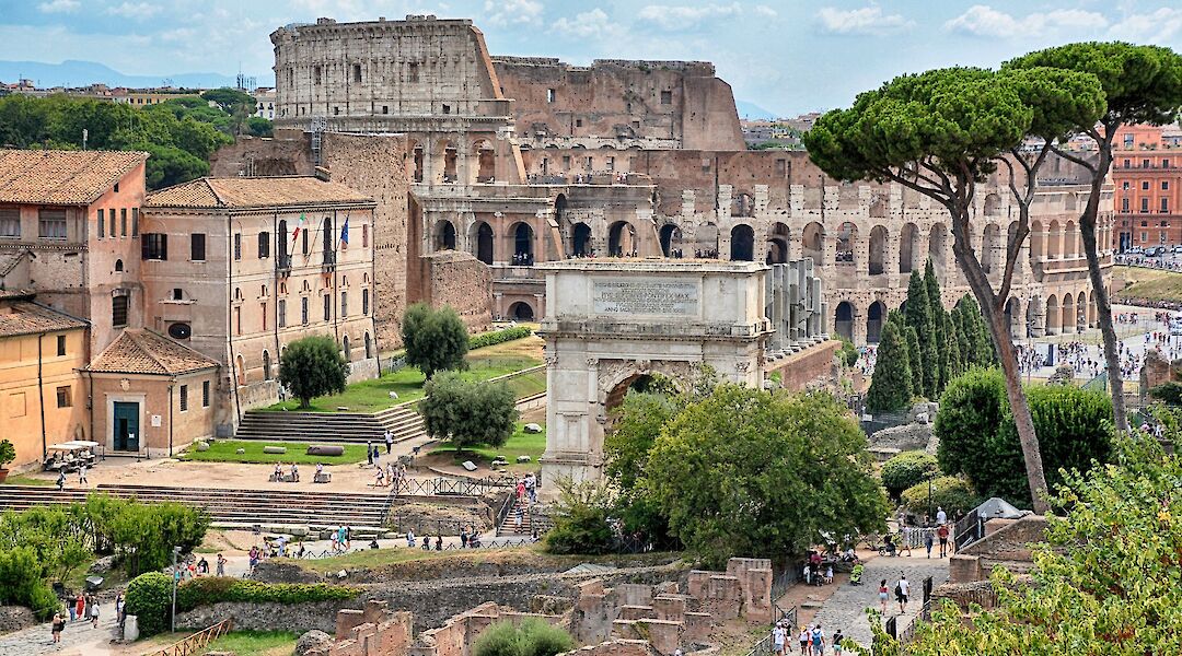 A piece of history, Roman Forum, Rome, Italy. David Edkins@Unsplash