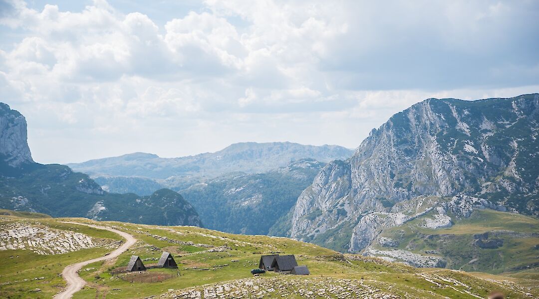 Cabins on the mountains of Zabljak, Montenegro. Monika Guzikowska@Unsplash