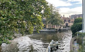 Biking through Ghent, East Flanders, France. ©BikeTours' Jan
