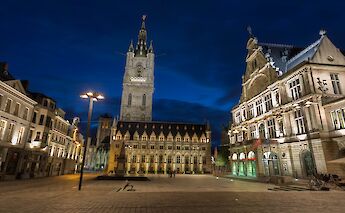 Belfry in Ghent, East Flanders, France. Jiuguang Wang@Flickr