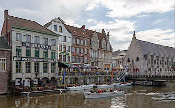 Bierhuis in Ghent, East Flanders, France. ©Hollandfotograaf