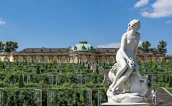 Sanssouci Palace & Park in Potsdam, Germany. CC:Rainer Halama