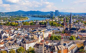 Aerial view of Bonn, Germany. travelview@iStock