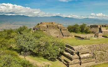 The Monte Alban, famous archeological site in Oaxaca, Mexico. Metthew Essman@Unsplash