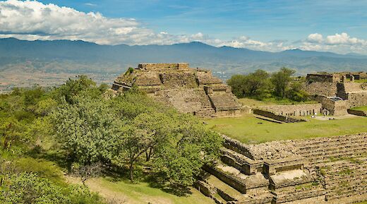 The Monte Alban, famous archeological site in Oaxaca, Mexico. Metthew Essman@Unsplash