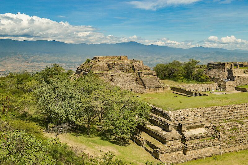 The Monte Alban, famous archeological site in Oaxaca, Mexico. Metthew Essman@Unsplash
