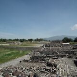 View from the top, pyramid at Teotihuacan, Mexico. Nacho Facello@Flickr
