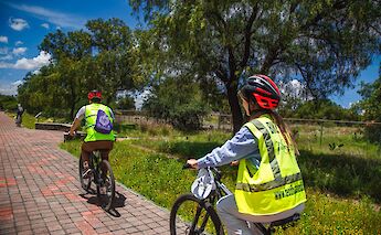 Teotihuacan Archeological Bike Tour. Teotihuacan en Bici