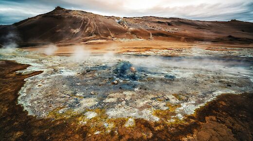 Volcanic landscapes, Lake Myvatn, Iceland. Getty Images@Unsplash