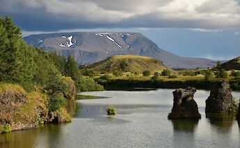 Different rock formations around Lake Myvatn, Iceland. Amaury Laporte@Flickr