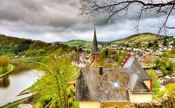 Along the Saar River in Saarburg, Germany. Wolfgang Staudt@Flickr