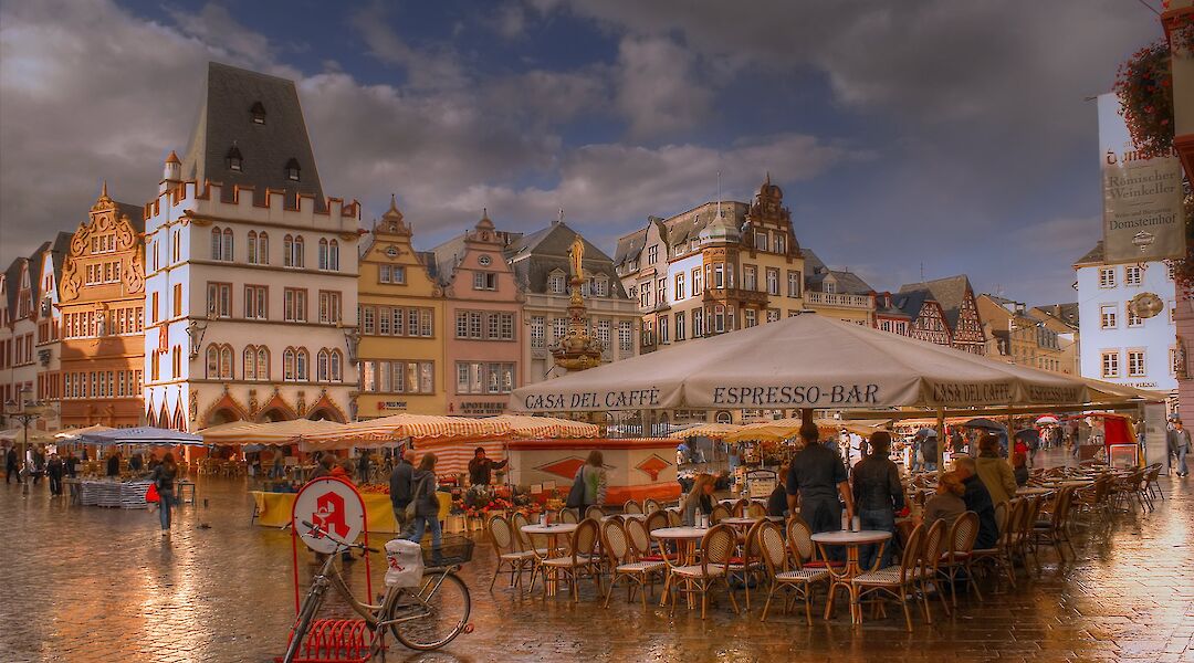 Trier market in Germany. Jose Antonio Serra@Flickr