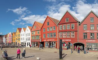 Bryggen, a World Heritage Site, Bergen, Norway. CC:Diego Delso