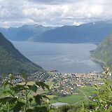 Vik and the Vikøyri Valley in Norway. CC:iz48