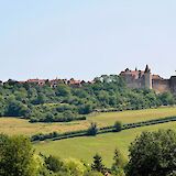 Trees and fields around Chateauneuf en Auxois, France. Flickr:Patrick