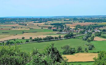 Vue sur la vallée, France. Flickr:Patrick